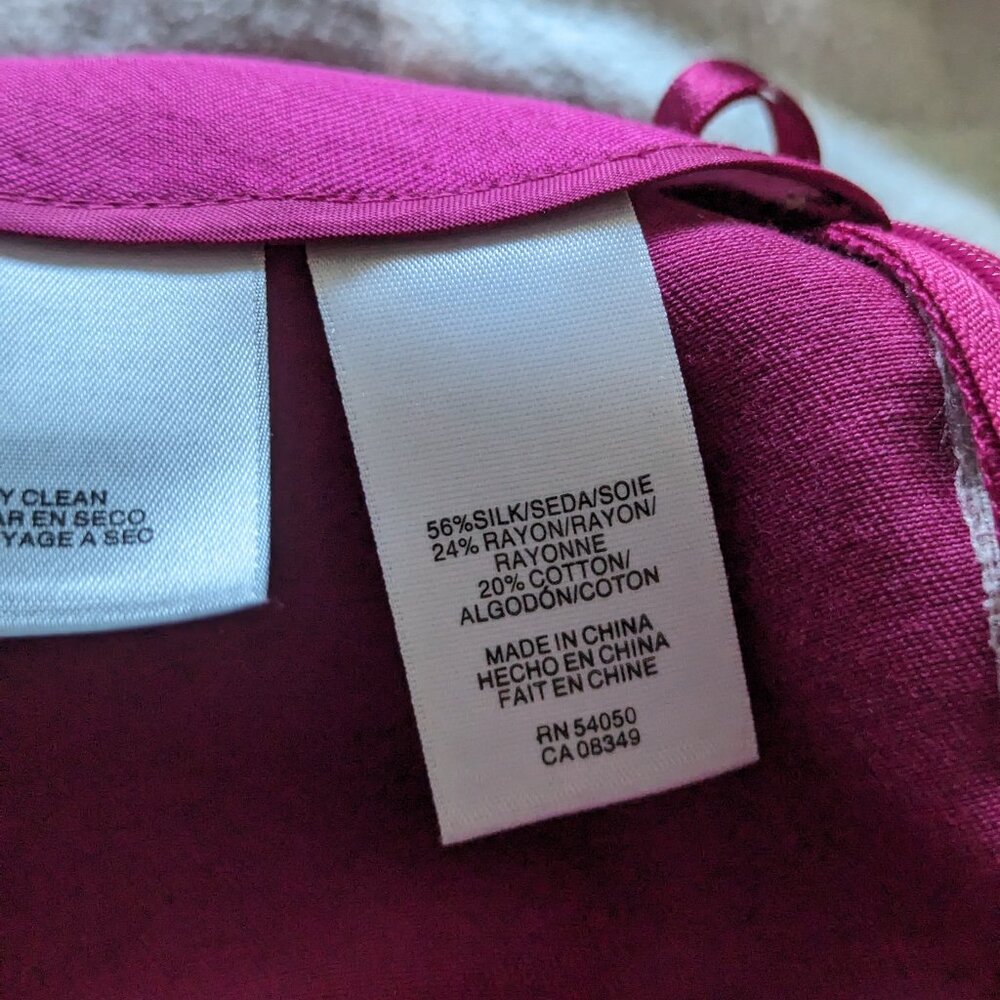 Jones New York Berry Pink Pants Petite Size 14 P - Picture 4 of 5